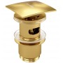 Донный клапан Wasserkraft Aisch A165 матовое золото -
