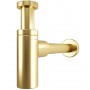 Сифон для раковины WasserKRAFT Aisch A170 матовое золото -
