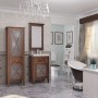 Мебель для ванной Опадирис Палермо 50 цвет орех - Vanna-retro.ru