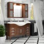 Мебель для ванной Опадирис Мираж 120 цвет орех - Vanna-retro.ru