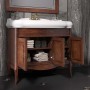 Мебель для ванной Опадирис Лоренцо 100 цвет орех - Vanna-retro.ru