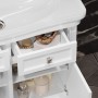 Мебель для ванной Опадирис Кантара 85 цвет белый матовый - Vanna-retro.ru