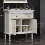 Мебель для ванной Опадирис Кантара 85 цвет слоновая кость - Vanna-retro.ru