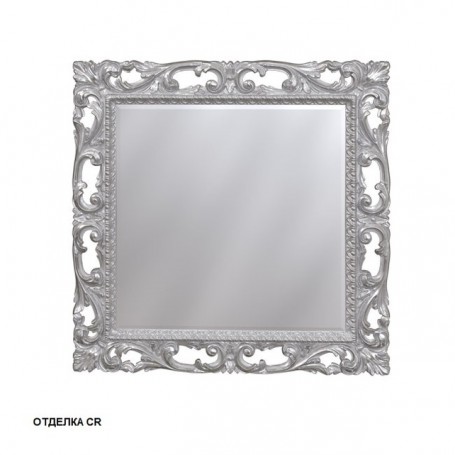 Зеркало Caprigo PL 109 цвет серебро 100х100 см - Vanna-retro.ru