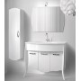Мебель для ванной Белюкс Бриз 100 в белом цвете - Vanna-retro.ru