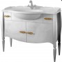 Мебель для ванной Белюкс Бари 110 в белом цвете - Vanna-retro.ru