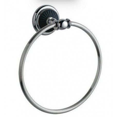 Полотенцедержатель кольцо Bogeme Vogue Nero, 10185, цвет:
