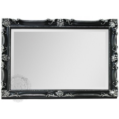 Зеркало прямоугольное Migliore 70.504 (цвет черный с серебром)