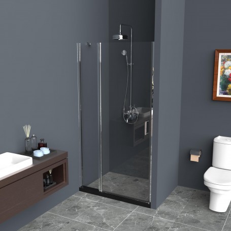 Душевая дверь BelBagno UNO-B-12-50+70-C-Cr