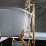 Ванна Tiffany World TW176 bi/oro на лапах в цвете золото ➦ Vanna-retro.ru
