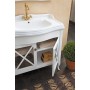 Мебель для ванной La Beaute Brigitte BRI90LBO (белый матовый) ➦ Vanna-retro.ru