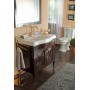 Мебель для ванной La Beaute Brigitte BRI90MOK (темное дерево глянец) ➦