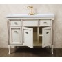Мебель для ванной La Beaute Vivien BVI100AVP (слоновая кость с патиной) ➦