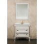 Мебель для ванной La Beaute Vivien BVI70C.LBP (белый с патиной) ➦ Vanna-retro.ru