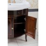 Мебель для ванной La Beaute Lorette BLO70MOK (темное дерево глянцевый) ➦