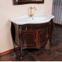 Мебель для ванной La Beaute Marian BMA102MOK.BR (темное дерево глянцевый) ➦