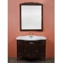 Мебель для ванной La Beaute Nora BNO102MOK (темное дерево глянцевый) ➦