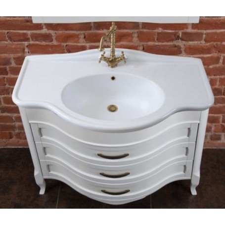 Мебель для ванной La Beaute Joanna BJO102LBL.С (белый глянец) ➦ Vanna-retro.ru
