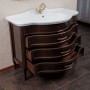 Мебель для ванной La Beaute Joanna BJO102MOK.С (темное дерево глянец) ➦