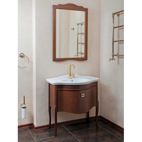 Мебель для ванной La Beaute Nicole BNI83N (орех матовый) ➦ Vanna-retro.ru