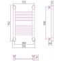Полотенцесушитель Сунержа Богема+ прямая 05-0220-5030