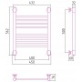 Полотенцесушитель Сунержа Богема+ прямая 05-0220-5040