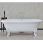 Чугунная ванна Magliezza Patricia (ножки белые) 183х80 -