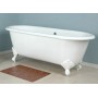 Чугунная ванна Magliezza Patricia (ножки белые) 168х76,5 -