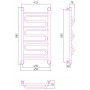 Полотенцесушитель Сунержа Элегия+ 00-0205-8040