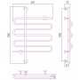 Полотенцесушитель Стилье Версия-В 12620-8060