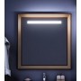 Зеркало с подсветкой Опадирис Карат 100 цвет белый с золотом - Vanna-retro.ru