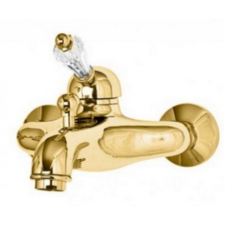 Смеситель для ванны Cezares Vintage VM-03-Sw золото, ручка Swarovski ➦