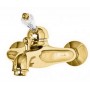 Смеситель для ванны Cezares Vintage VM-03-Sw золото, ручка Swarovski ➦