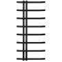 Полотенцесушитель Secado Милето 100х7х60 электрический (правый) цвет чёрный