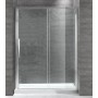Душевая дверь Cezares Lux-Soft BF-1 120 см., стекло прозрачное ➦ Vanna-retro.ru