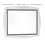 Зеркало Акванет Виктория 90 (белый с золотом) - Vanna-retro.ru