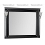 Зеркало Акванет Паола 120 (черный с серебром) - Vanna-retro.ru
