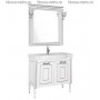 Мебель для ванной Акванет Паола 90 (белый с серебром) -