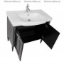 Мебель для ванной Акванет Паола 90 (черный с серебром) -