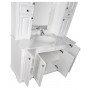 Комплект мебели Акванет Кастильо 140 (белый) - Vanna-retro.ru
