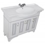 Мебель для ванной Акванет Валенса 110 (белый, декор краколет