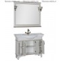 Мебель для ванной Акванет Валенса 110 (белый, декор краколет