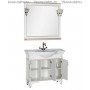 Мебель для ванной Акванет Валенса 100 (белый, декор краколет