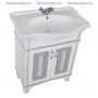 Мебель для ванной Акванет Валенса 80 (белый, декор краколет