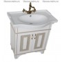 Мебель для ванной Акванет Валенса 80 (белый, декор краколет