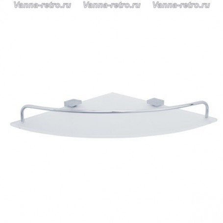 Полка стеклянная угловая Veragio Gifortes VR.GFT-9031.CR ➦ Vanna-retro.ru