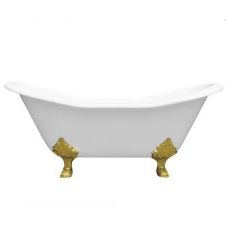 Чугунная ванна Magliezza Julietta (ножки золото) 183х78 -