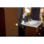 Мебель для ванной Armadi Art NeoArt 100 Dark Brown с раковиной Solid Glass ➦
