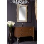 Мебель для ванной Armadi Art NeoArt 80 Dark Brown с стеклянной раковиной ➦