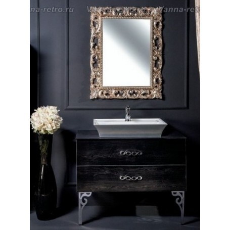 Мебель для ванной Armadi Art NeoArt 80 Black Wood под столешницу ➦ Vanna-retro.ru
